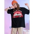 thumbnail image 1 of Read Your Heart Out Book Rainbow Valentine Reading Teacher T-ShirtFather's Day, Mother's Day, New YeCamisetas para mujer, lindas camisetas con estampado gráfico, de manga corta, estilo casual, para ve, 1 of 6