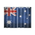 thumbnail image 3 of MKHERT Weathered Flag Of Australia Window Curtain Kitchen Curtain 26x39 inch,Two Piece, 3 of 3