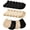 Black, Skin Color, variant on 12 Pairs Women Toe Topper Socks Toe Liner Half Seamless Socks No Show Low Cut Socks for Women Girls