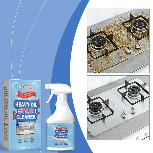 Ganfancp Limpiador de Aceite Pesado Limpiador de Grasa Quitamanchas Doméstico Limpiador de Grasa Limpieza de Platos Limpieza Multifuncional 100Ml Rebajas Flash Deals 1X Limpiador de Alta Resistencia