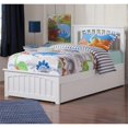thumbnail image 2 of Rosebery Kids Urban Twin Trundle Platform Bed in White, 2 of 5