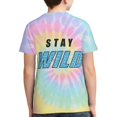 thumbnail image 6 of Ben Azelart Stay Wild Kids T-Shirt 3d Printed Graphic T-Shirts Boys And Girls Short Sleeve Shirts For Youth Kids X-Small, 6 of 7