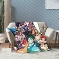thumbnail image 6 of My Hero Academia Bed Blanket Air Conditioner Quilt Ultra Soft Flannel Blanket All Season Fuzzy Blanket Reversible Fluffy Plush Blanket 50"X40", 6 of 8