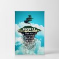 thumbnail image 2 of Smile Art Design Success Tree Inspiring Island Sky Motivational Canvas Wall Art Inspirational Wall Art Entrepreneur Quote Canvas Print Modern Office Living Room Decor Artwork Gift Ready to Hang 36x24, 2 of 4