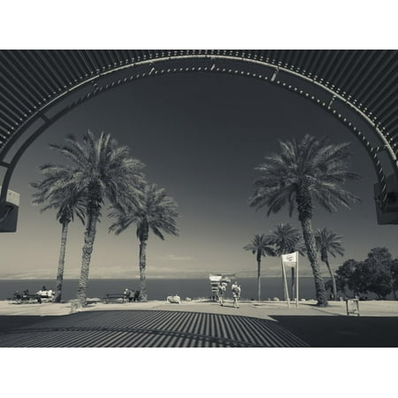 Ein Gedi Dead Sea - Ein Gedi Beach, Dead Sea, Ein Gedi, Israel Print Wall Art By Walter Bibikow