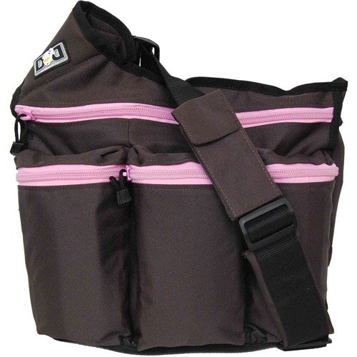 Diaper Dude Diaper Diva Bag, Brown and Pink