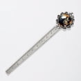 thumbnail image 5 of Rhinoceros Silver Lace-Edged Bookmark - Reading Accessory for Book Lovers, 5 of 5