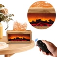 thumbnail image 1 of Difusor chimenea simulada Máquina fragancia creativa Aceites Humidificador con LED sin Auto-Apagado Tipo C Recargable para un regalo creativo, 1 of 9
