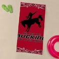 thumbnail image 3 of CafePress - One Bucking Thing - Large Beach Towel, Soft 30"x60" Towel with Unique Design, 3 of 3