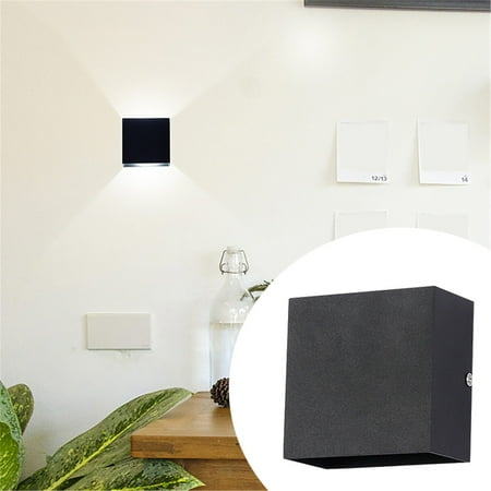 

KYWHSGABRS LED Lights for Bedroom LED Wall Lamp 12W Indoor Wall Sconce Up Down Hallway Wall Mounted Light Fixtures for Bedroom Living Room White Light