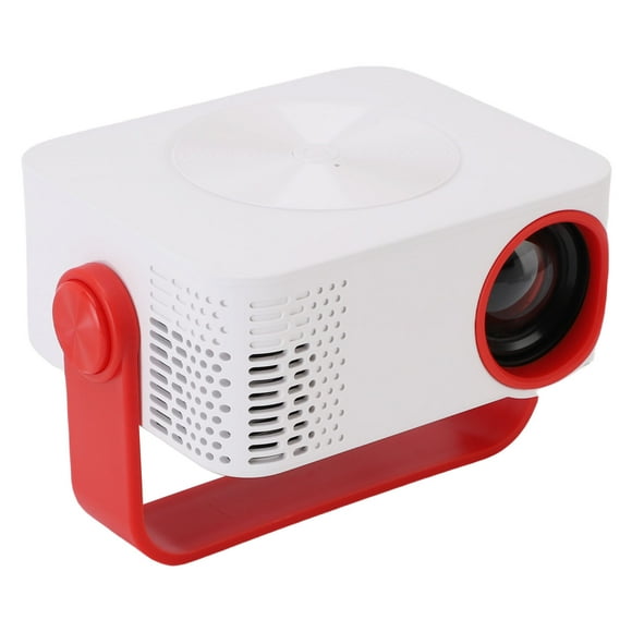 LED Movie Projector, Auto Correction Manual Focus Portable Small Projector for TV Stick for Laptop PC EU Plug,US Plug,UK Plug,AU Plug
