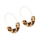 thumbnail image 5 of Jumpingount 1 par de aretes en forma de U con estampado de leopardo para niñas adolescentes Light Tortie tortuga ligera 5piezas Jumpingount CBP234266, 5 of 6