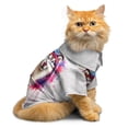 thumbnail image 4 of Watercolor Drip Siberian Husky Pop Art Colorful Portrait Artwork Hawaiian Summer Shirt for Small Medium Large Dog Cat Husky Dog Lover Gifts - 01009, 4 of 6
