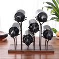 thumbnail image 3 of Wine Rack,Elegant Household Bar 6 Wine Holder Desktop Wine Rack World-Class Design, 3 of 13