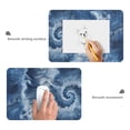 thumbnail image 3 of JSTEL Swirl Tie Dye Indigo Large Gaming Mouse Pad Big Mousepad Mice Keyboard Mat with Non-Slip Rubber Base for Computer Laptop Home & Office, 31.5 X 11.8 inch, 3 of 6