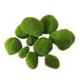 thumbnail image 4 of Simulación de piedra de musgo verde, planta de pared, decoración de bonsái, piedra de musgo falsa para interiores, micropaisaje, adornos DIY, 20 piezas, 4 of 5