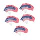 thumbnail image 3 of 50 piezas de banderas de mano decorativas, banderas impresas a una sola cara en palo, banderas pequeñas para Estados Unidos, 3 of 8
