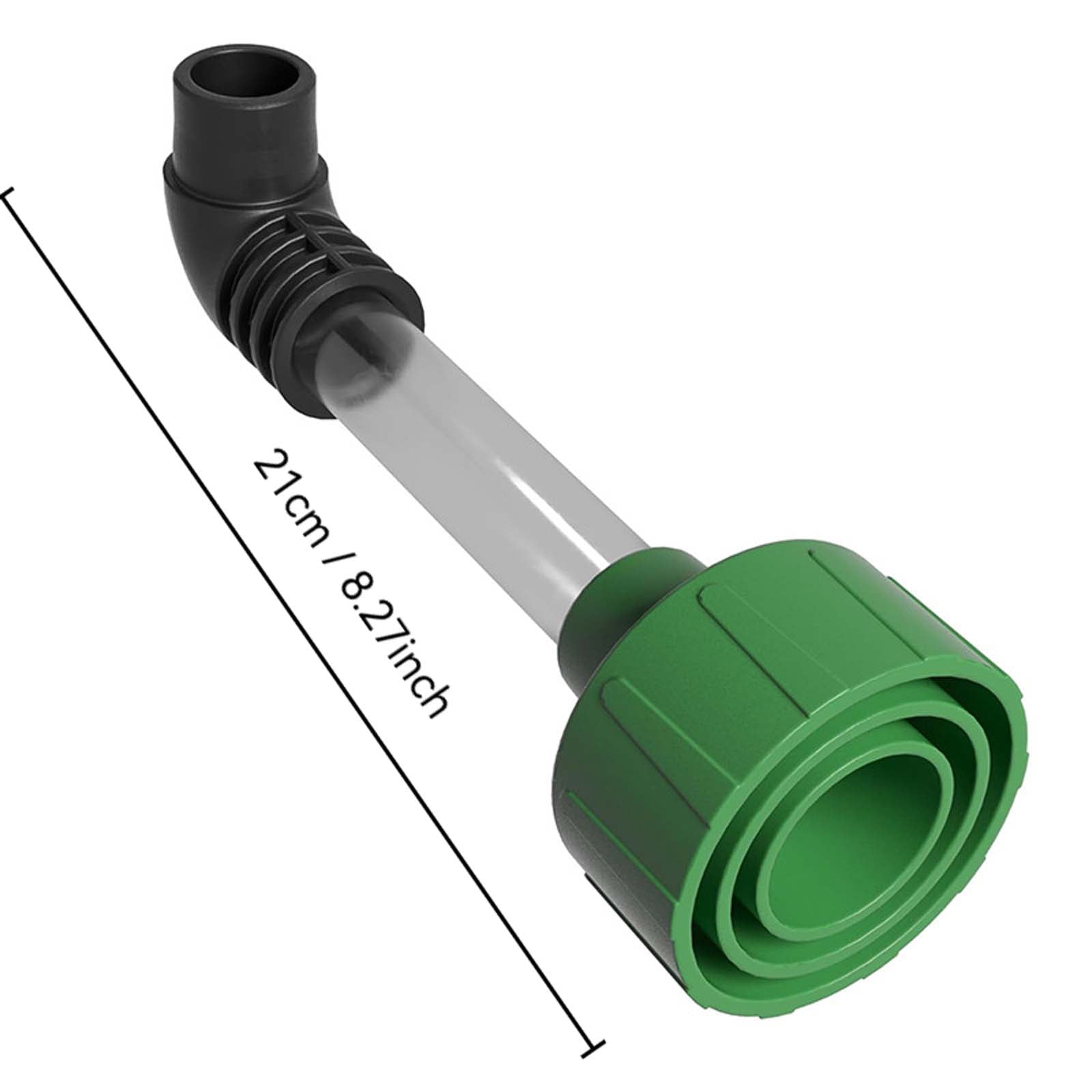 AC Drain Line Cleaner Adapter, 1Pc Plastic Universal HVAC to PVC Wet Vac Attachment, Heavy Duty Unclogger Pipe Connector for Air Conditioner Maintenance Home Office, 8.27 Inch