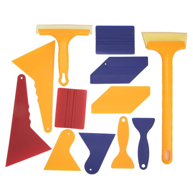 12PCS/Set Car Window Tint Tools Squeegee Edge Closing Installation Tool for Sticker Color Change Film