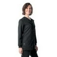 thumbnail image 2 of Landau ProFlex Tailored Fit 3-Pocket Snap-Front Scrub Jacket for Women 3038, 2 of 2