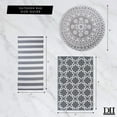 thumbnail image 5 of DII Navy/White Stripe Outdoor Rug, 5 of 8