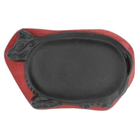 

NUOLUX 1pc Roasting Tray Non-Stick Barbecue Plate Teppanyaki Beef Steak Tray Baking Pan