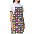thumbnail image 3 of Custom Bib Hello Kitty Cat Apron for Men Women Unisex Adult Chef Kitchen Cooking Tablier Cuisine Painting, 3 of 7
