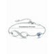 thumbnail image 5 of Pulsera Xtellar Plata Mujer Fina Amor Infinito Corazones Ajustable Color Plateado, 5 of 5