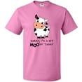 thumbnail image 3 of Inktastic Sorry, I'm a Bit MOOdy Today Cute Cow Pun T-Shirt, 3 of 5