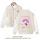 thumbnail image 4 of Sanrioed-Chaqueta de uniforme de béisbol para niños, abrigo de manga larga con estampado Kawaii, My Melody, Kuromi, Pochacco, 4 of 5