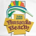 thumbnail image 2 of CafePress - Pensacola Beach Sign, Florida Cap - Adjustable 100% Brushed Unisex Casual Cotton Baseball Cap, Beige, 1, 2 of 2