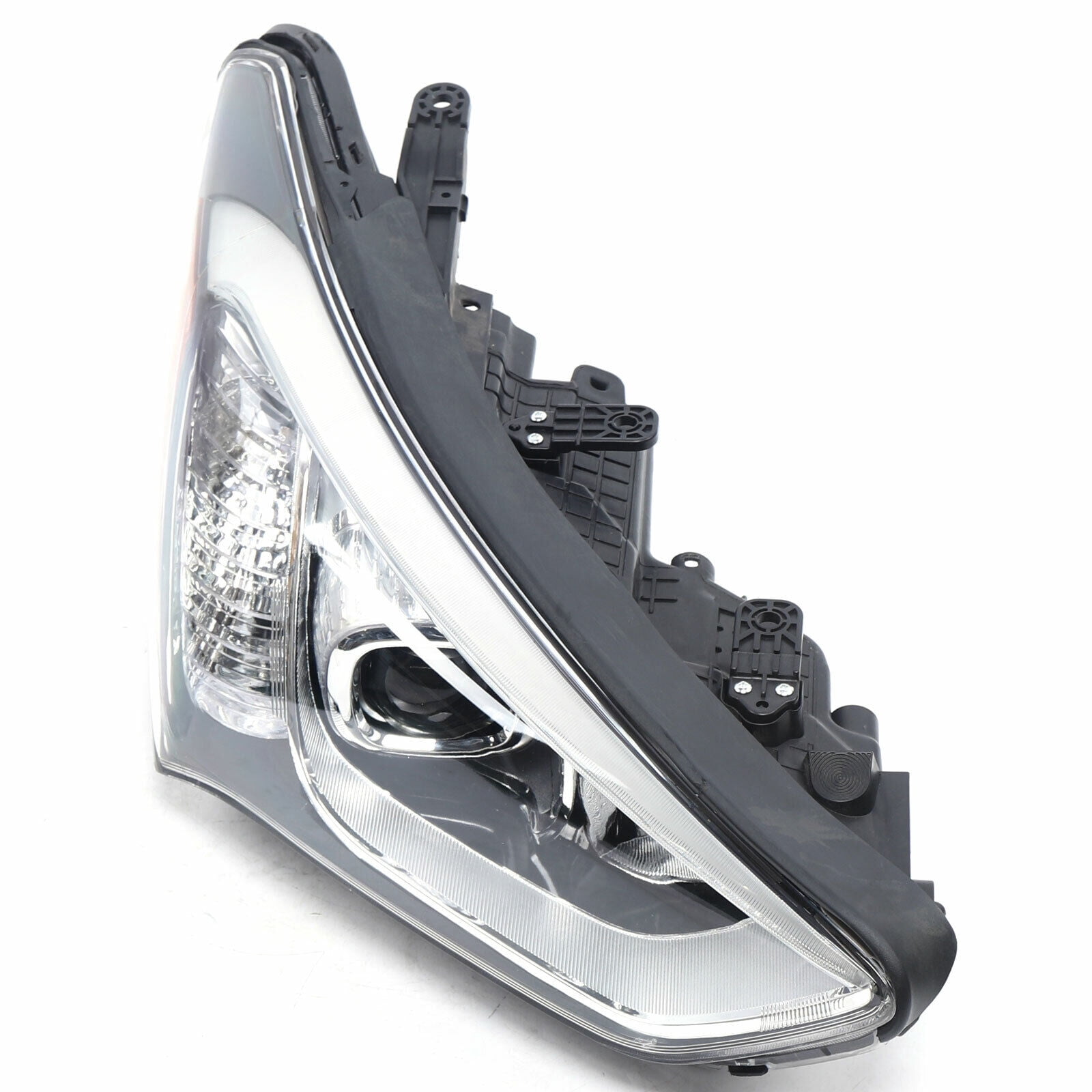 Headlight For 2013-2016 Hyundai Santa Fe Passenger Side Headlamp Assembly  Headlight Assembly for 2013-2016 Hyundai Santa Fe Halogen Passenger Side Right Headlight Front Lamp