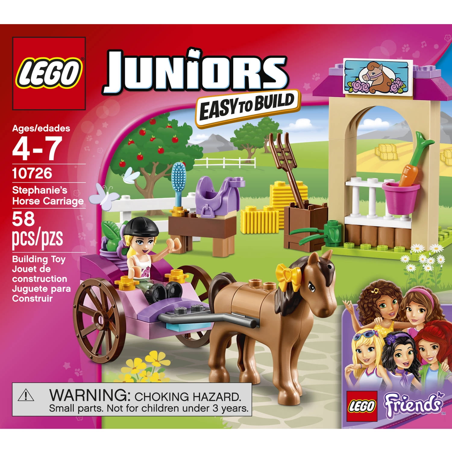 Lego Juniors Stephanies Horse Carriage 10726 Walmartcom