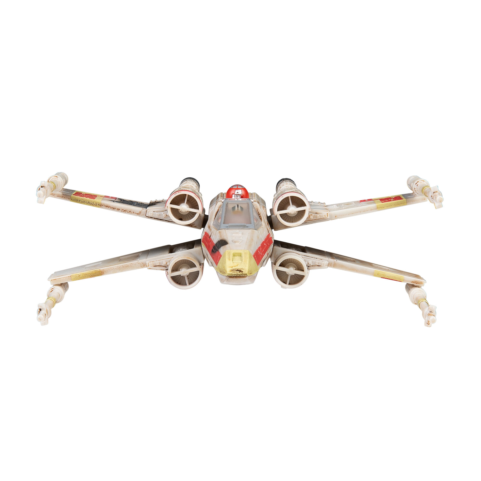 Star Wars Micro Galaxy Squadron Wedge Antilles’  X-wing (Damaged) - 5 inch Starfighter Class Vehicle
