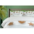 thumbnail image 4 of Ambesonne Christmas Duvet Cover Set, Gingerbread Fir Tree, 2-Calking, Pale Brown Pale Grey, 4 of 7