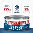 thumbnail image 4 of (3 pack) Bumble Bee Solid White Albacore Tuna in Water, Wild Caught, Gluten Free, 22g Protein per Serving, Ready to Eat, Shelf Stable Can, 12 oz, 4 of 10