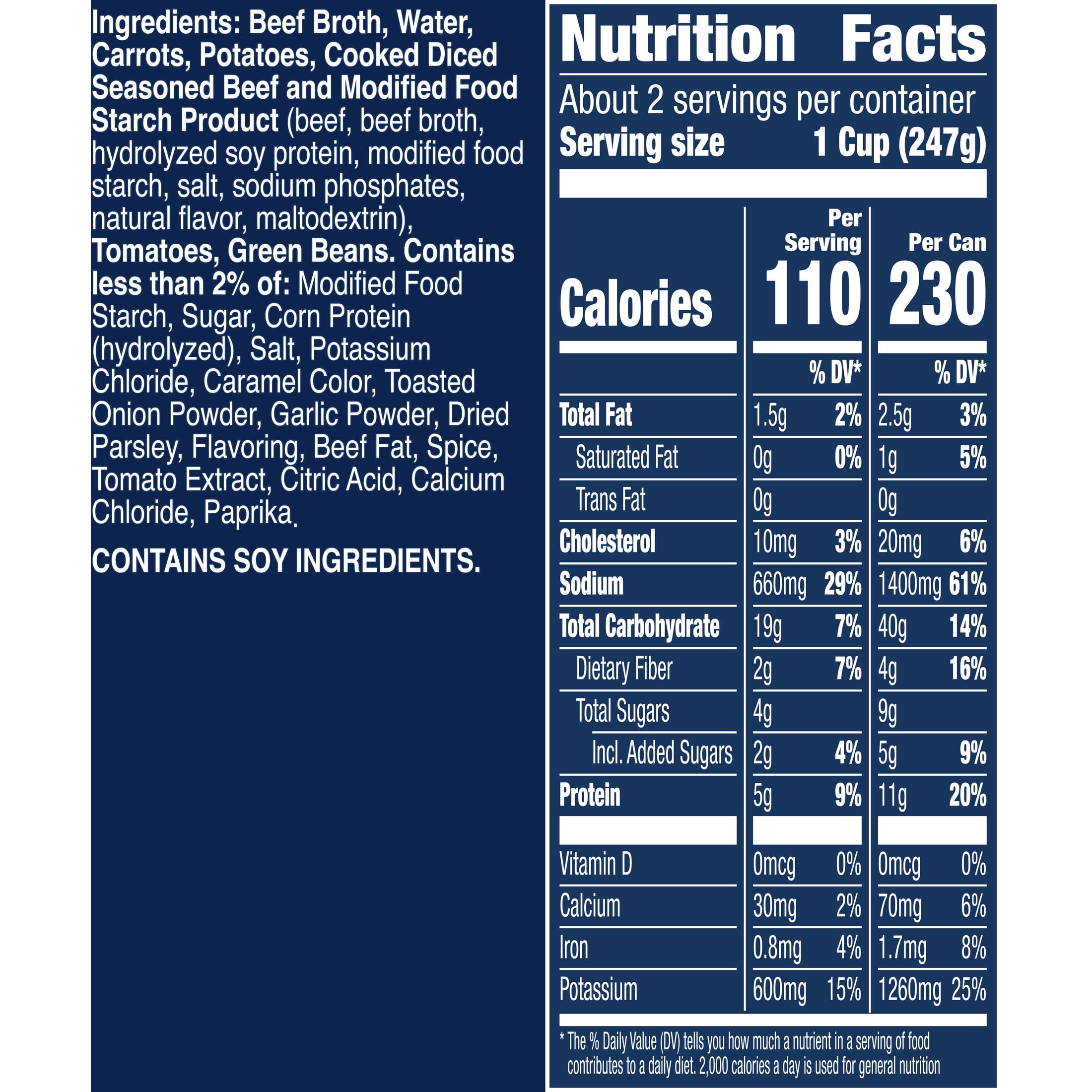 (12 pack) Progresso Beef Pot Roast with Country Vegetables Canned Soup, 18.5 oz