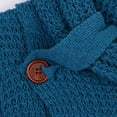thumbnail image 3 of suéter de las mujeres suéter grueso de la del del suéter del cable del cuello grueso - Azul, L Sunnimix Suéter con cuello de gallo, 3 of 8