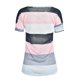 thumbnail image 4 of Dnzceghtig Blusa Suelta de Manga Corta para Mujer Camisetas a Rayas de Verano para Mujer, 4 of 5
