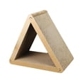 thumbnail image 2 of Rascador Triangular para gatos, almohadilla rascadora para gatitos, suministros para mascotas, postes rascadores interactivos duraderos, resistentes, 2 of 8