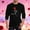 Black, variant on LJEFF Men's Valentine's Day Long-Sleeve Shirt, Crew Neck Heart Print Casual Regular Fit Men's Tees White
