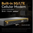 thumbnail image 3 of Router Celular WiFi Peplink B One 5G 1Gbps Wi-Fi 6 para 150 Usuarios, 3 of 8