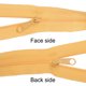 thumbnail image 4 of Uxcell #3 10 Yards Bulk Nylon Coil Zippers por los Yards con 20 Pcs Deslizadores de Zipper y Regla para Costura de Sastre, Dorado, 4 of 6