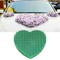 thumbnail image 2 of Green Heart Shape Floral Foam Artificial Floral Arrangements Plant Flower, 2 of 6