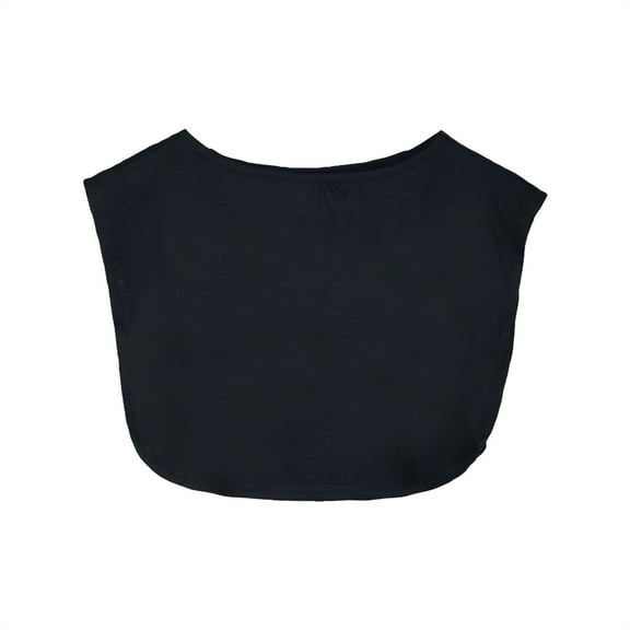 CYSFASHION Dickey Collar for Women Solid Faux Shirt Family Business Casual Mock Neck Fake Collar Black