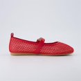 thumbnail image 4 of Cushionaire Gracie Mesh Mary Jane Flats for Women - Breathable Ballet Flats with Adjustable Buckle Strap and Memory Foam Cushioning, 4 of 23