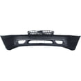thumbnail image 5 of DAMAIJOY 1pc Front Primed Plastic Bumper Cover Fascia Without License Plate Cut-out F20220Z925 for Nissan for Altima SE 2000-2001 with Fog Light Holes 13426552 NI1000176, 5 of 5