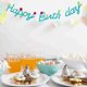 thumbnail image 4 of Feliz Cumpleaños Cartas Bunting Banner Baby Shower Niños Fiesta Decoración Apoyos Sunnimix Feliz cumpleaños Bunting Banner, 4 of 7