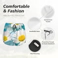thumbnail image 6 of Lsque Daisy Flowers Printed Women's Running Shorts with Liner Pockets,Elastic Quick Dry Workout Athletic Gym Yoga Shorts,Womens High Waist Shorts-X-Large, 6 of 9