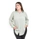 thumbnail image 4 of Camisa con boton de perla Roman Fashion Talla Extra 5103 Pistache verde claro 42, 4 of 6